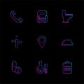 navigation , connectivity , network , graph , eps icons set vector