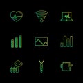 navigation , connectivity , network , graph , eps icons set vector