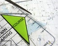 Navigation course Royalty Free Stock Photo