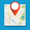 Navigation geolocation icon.