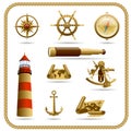 Navigation icon set