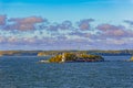 Navigation marks in the Turku archipelago Royalty Free Stock Photo