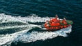 Navigation pilot ship Royalty Free Stock Photo