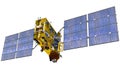 Navigation satellite isolated Royalty Free Stock Photo