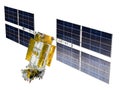 Navigation satellite isolated Royalty Free Stock Photo