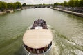 Navigation on Seine in Paris