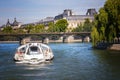 Navigation on Seine river