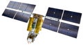 Navigation satellite isolated Royalty Free Stock Photo