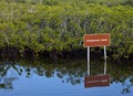 Navigation Warning Sign