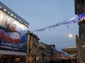 Navigli grand canal in milano milan italy italia spiderman ad