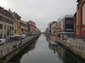 Navigli milano milan italy italia gran canal water canals amazing tourist trip winter december christmas