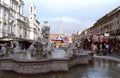 Navona square in Rome Royalty Free Stock Photo