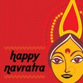 Navratra concept Royalty Free Stock Photo