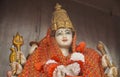 Navratri Mata Durga devi statue in temple Royalty Free Stock Photo