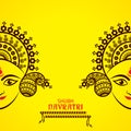 Navratri utsav greeting card