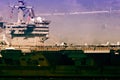 Navy Aircraft Carrier Royalty Free Stock Photo