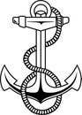 Navy Anchor