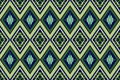 Navy Background Geometric Ethnic Seamless Pattern Thai Traditional Design For Background Carpet Wallpaper Clothing Wrap Batik