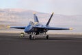 Navy Blue Angel F/A-18 Hornet on Tarmac