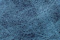 Navy blue background from a soft upholstery textile material, closeup Royalty Free Stock Photo