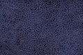 Navy blue background from a soft upholstery textile material, closeup Royalty Free Stock Photo