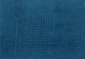 Navy blue kitchen towel texture. Royalty Free Stock Photo