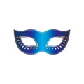 Navy blue ornate carnival mask