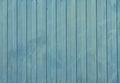 Navy blue painted metal fence texture. Royalty Free Stock Photo