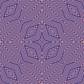 Navy blue and pink geometric lines seamless pattern. Vector linear background