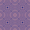 Navy blue and pink geometric lines seamless pattern. Vector linear background Royalty Free Stock Photo