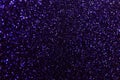 Navy blue sparkling background from small sequins, closeup. Brilliant backdrop Royalty Free Stock Photo