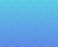 Navy blue vector curvy waves pattern Royalty Free Stock Photo