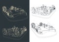 Navy carrier hovercraft drawings