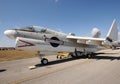 Navy jet airplane Royalty Free Stock Photo