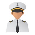 navy officer. Vector illustration decorative design