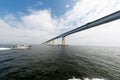 Navy patrol boat in Guanabara Bay Royalty Free Stock Photo