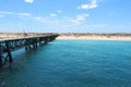 Navy peer, exmouth, western australia Royalty Free Stock Photo