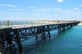 Navy peer, exmouth, western australia Royalty Free Stock Photo