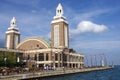 Navy Pier Auditorium at Navy Pier. Built in 1916, architect Charles Sumner Frost. Chicago, IL, USA. September 16, 2016.