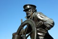 Navy Pier Chicago Statue Royalty Free Stock Photo