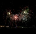 Navy Pier Fireworks Royalty Free Stock Photo