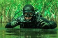 Navy SEAL frogman