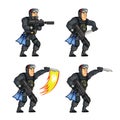 Navy Seal Game Animation Sprite