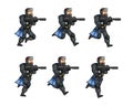 Navy Seal Game Animation Sprite