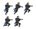 Navy Seal Game Animation Sprite