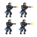 Navy Seal Game Animation Sprite