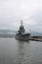 Warship `Mikhail Kutuzov` museum ship