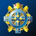 NAVY style badge