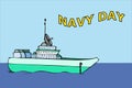 Navy warship image.