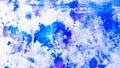Navy Watercolor Wallpaper. Cobalt Abstract Water. Texture Ink. Set Pattern. Paint Stain. Design Fluid. Art Brush. Splash Paste.